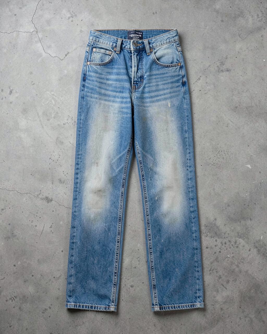 Faded Straight Denim