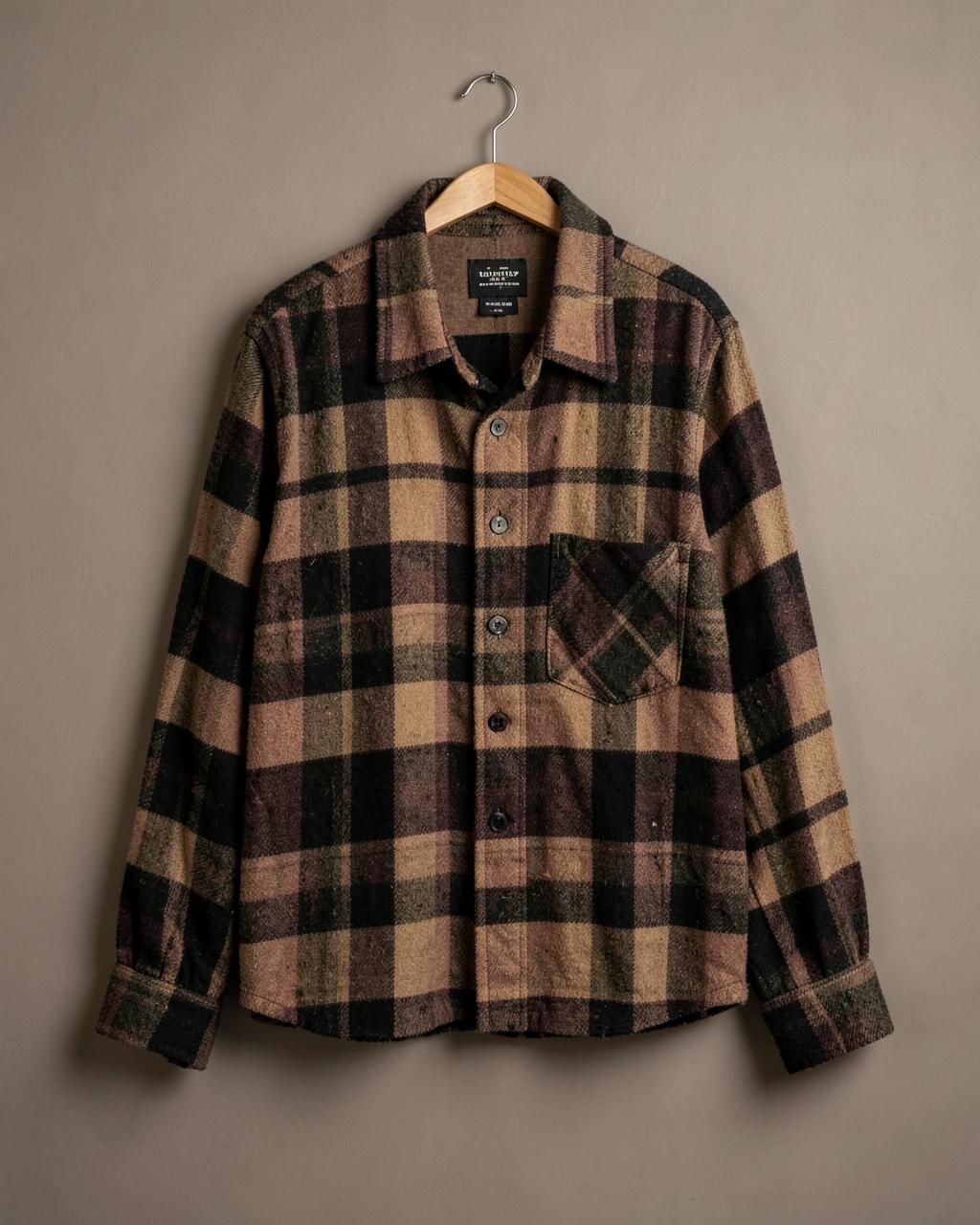 Checked Overshirt
